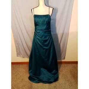 Alfred Angelo Teal evening gown